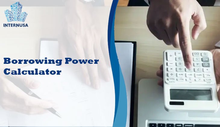 Image borrowing power calculator